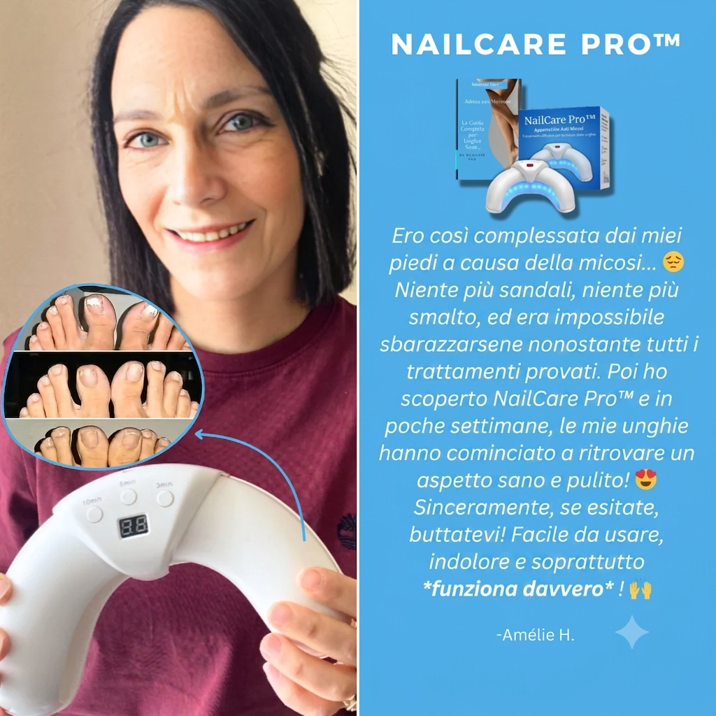 Palamot™ Nailcare Elimina i funghi delle unghie in 30 giorn