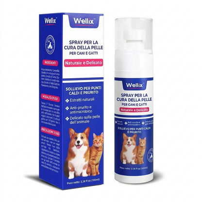 Sollievo Prurito Spray Animali Formula Vegetale 80ml