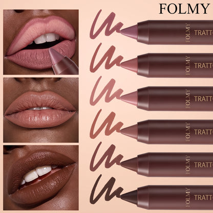Lunga Durata Rossetto Opaco Set 6 Pezzi Resistente All’Acqua