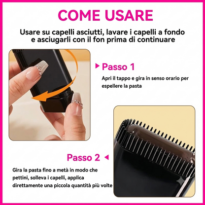 Colorazione Capelli Portatile con Pettine Facile e Veloce