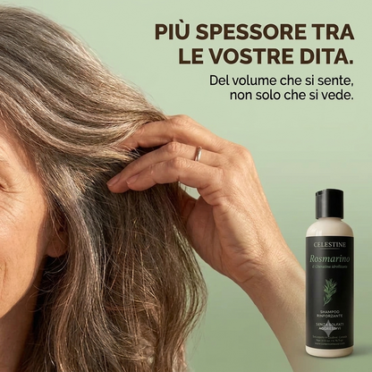 Celestine Shampoo al Rosmarino & Cheratina