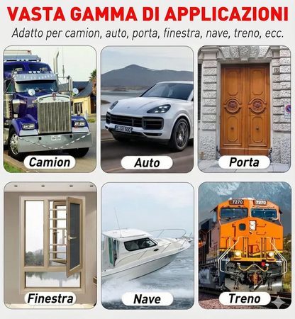 10 metri - Guarnizione per portiera auto