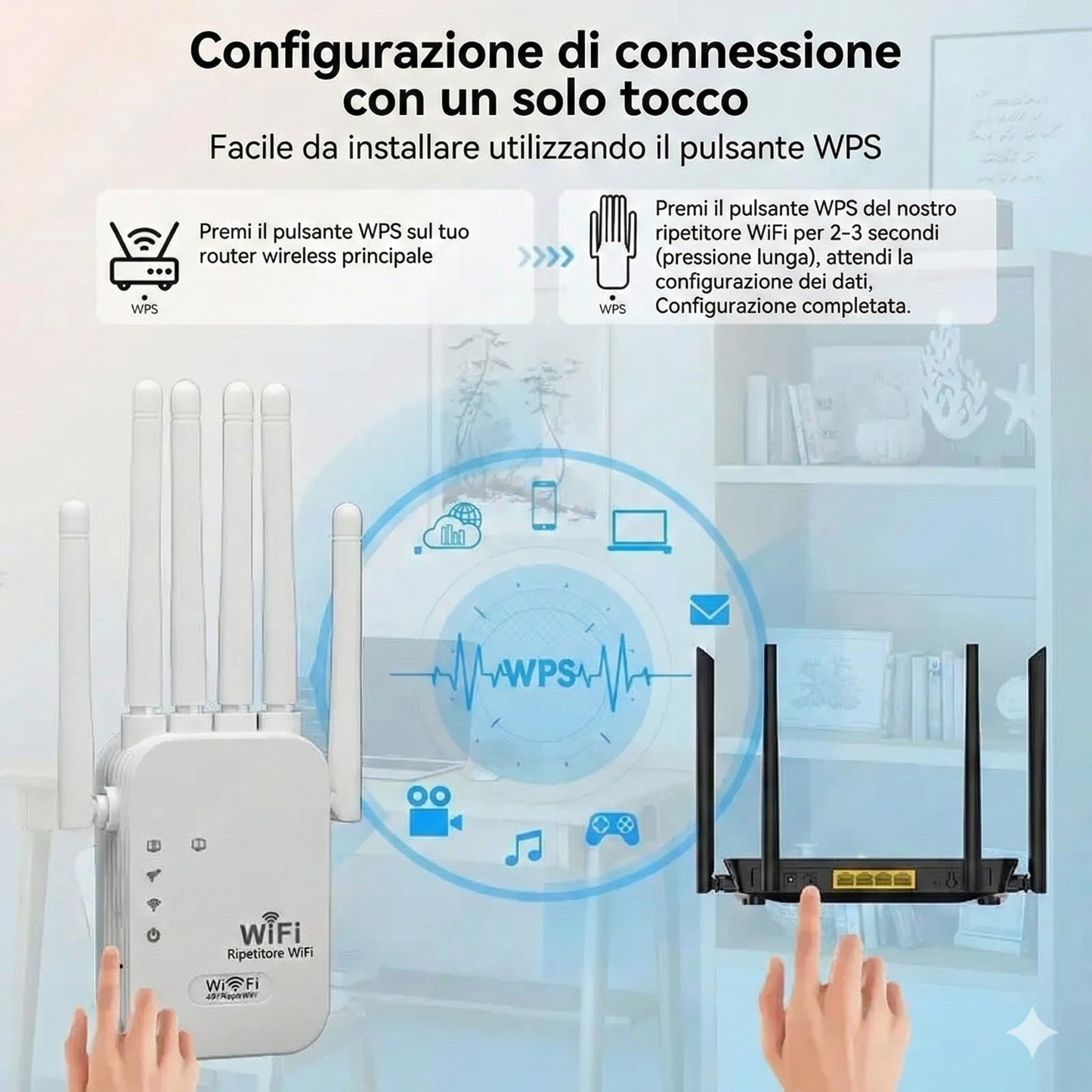 Ripetitore WiFi - 1200 Mbps