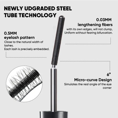 Allungante Mascara Waterproof Curling 3D Effetto Volume