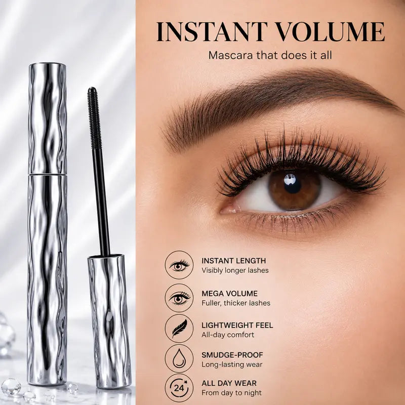 Allungante E Curvante Mascara Tubo Spazzola A Spirale Waterproof
