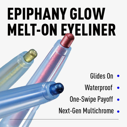 Eyeliner Glow Melt-On Resistente All'Acqua Effetto Multicromatico
