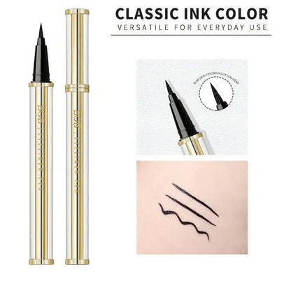 Eyeliner Impermeabile a Punta Spessa Lunga Tenuta e Antisbavatura