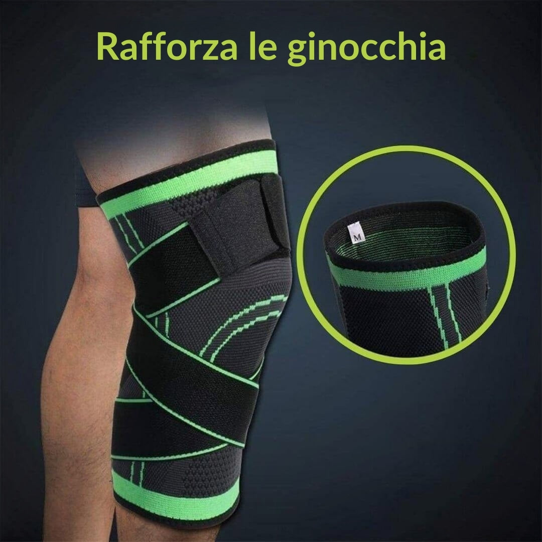 OFFERTA GRATUITA 1+1: Ginocchiera a compressione elastica