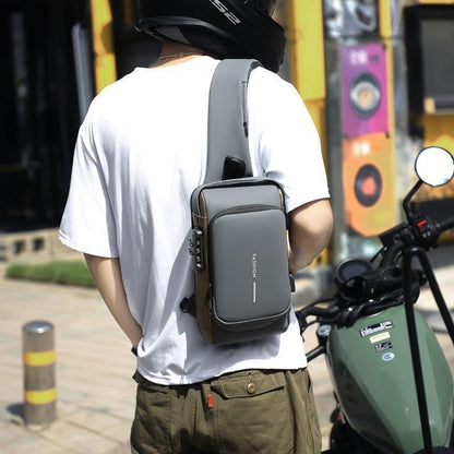 Sicurezza Antifurto Borsa a Tracolla Tessuto Oxford Regolabile