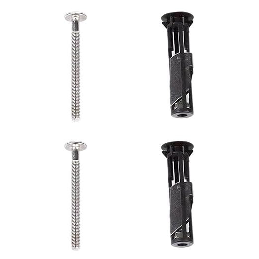 Confezione da 4 - Installazione Facile Kit Bulloni Universali per Sedile WC