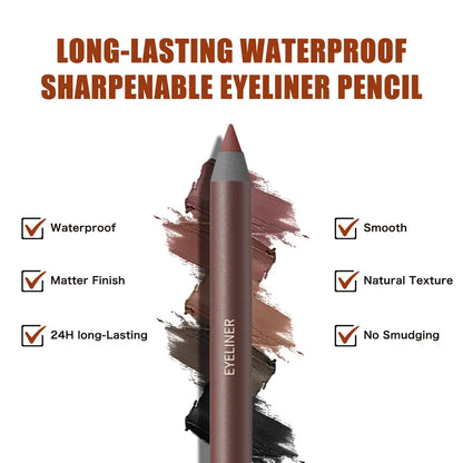 Trucco Occhi Matita Eyeliner Resistente a Sbavature Punta Morbida
