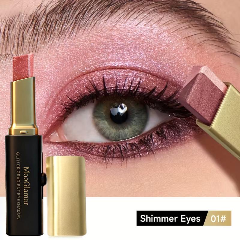 Trucco Occhi Matte Doppio Colore Stick Waterproof Lunga Tenuta