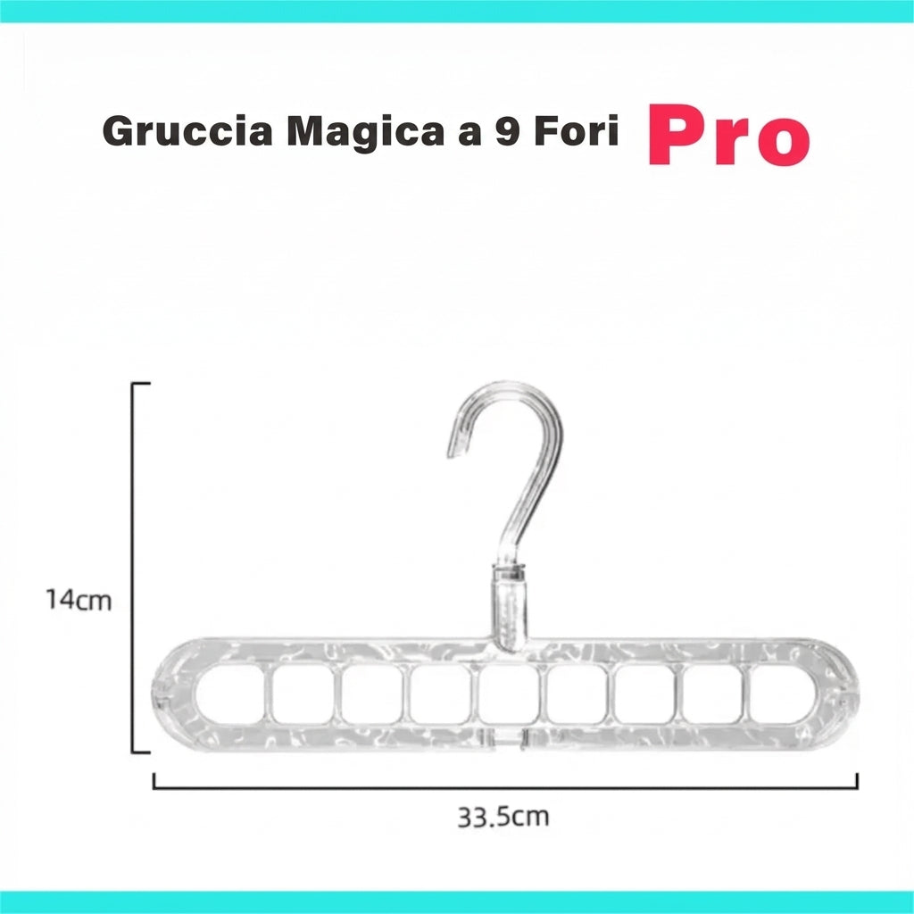 Organizzatori Compatti Appendipantaloni Pieghevoli Antiscivolo