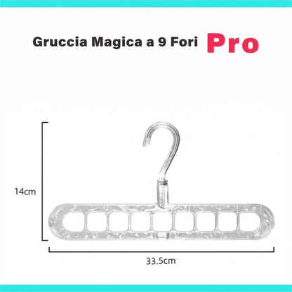 Organizzatori Compatti Appendipantaloni Pieghevoli Antiscivolo