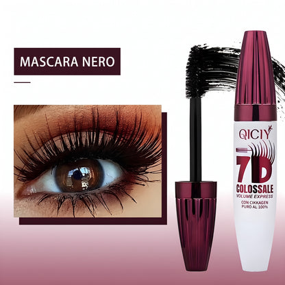 Lunga Durata Mascara Ciglia 7D Impermeabile Effetto Naturale
