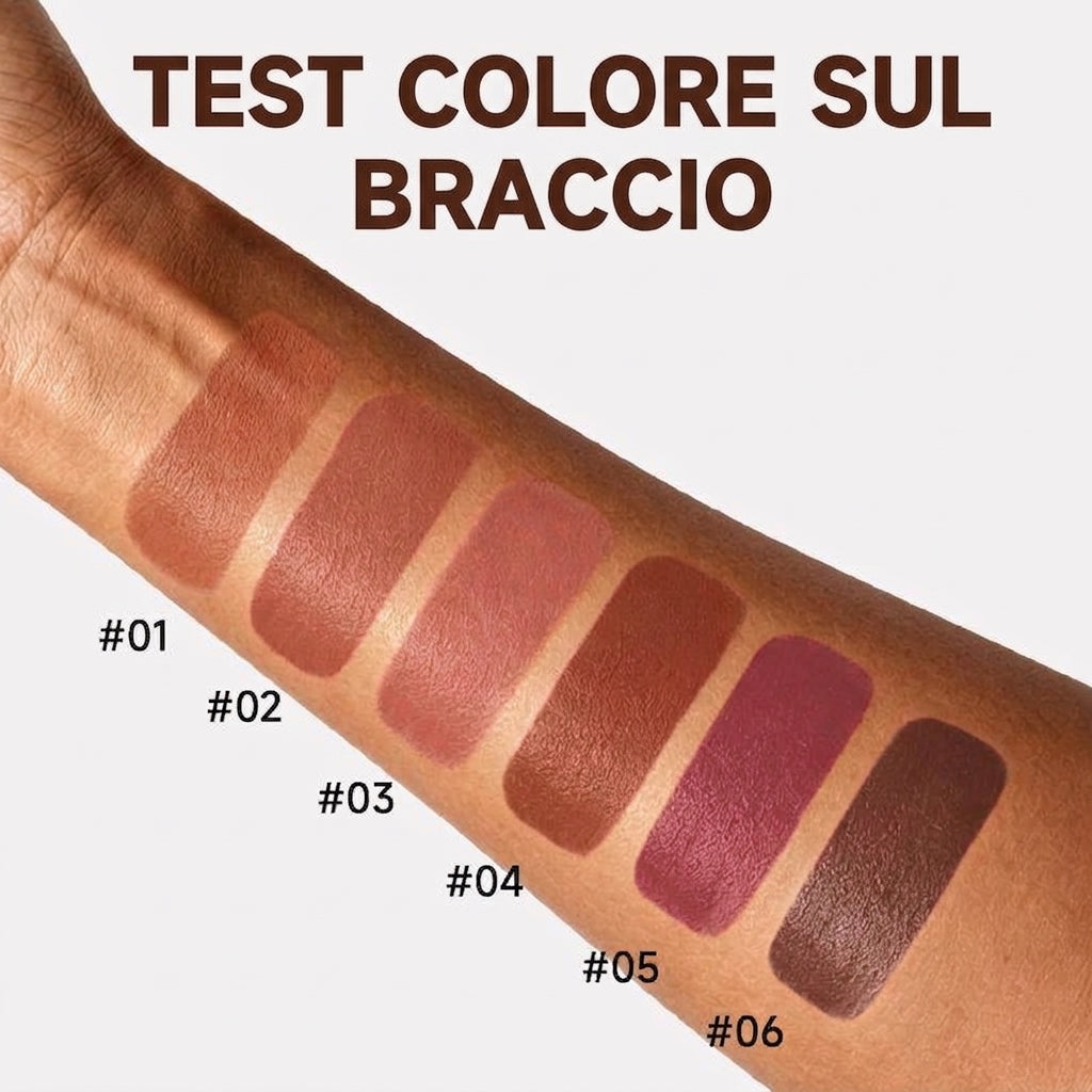 Lunga Durata Rossetto Opaco Set 6 Pezzi Resistente All’Acqua