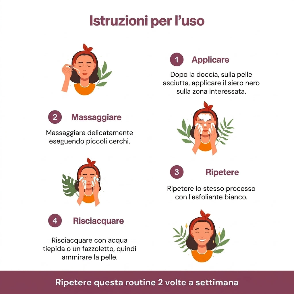 Pori Affinati e Pelle Purificata con Esfoliante al Riso Coreano