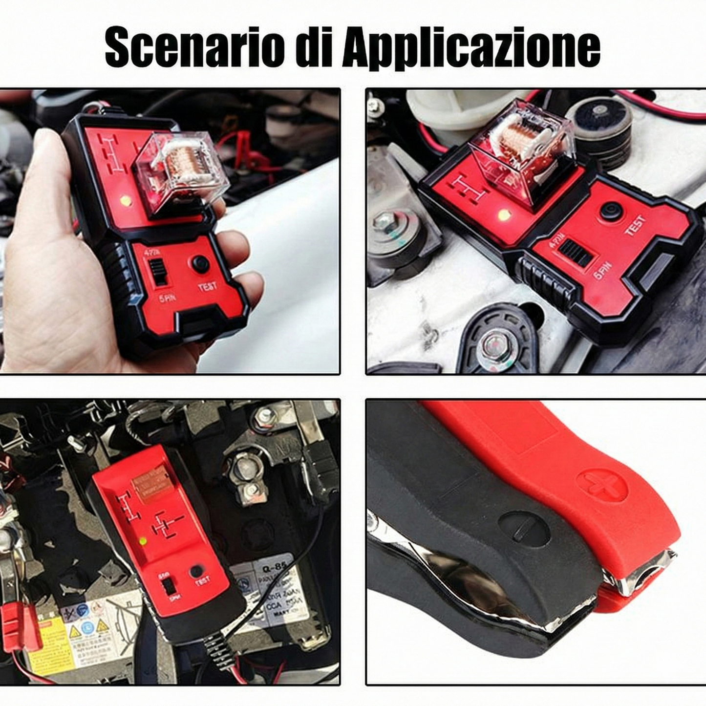 Tester relè per autoveicoli - 12V/24V