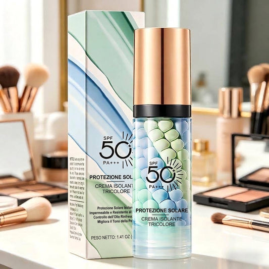 Protezione Solare SPF 50+ Crema Viso Opacizzante Idratante
