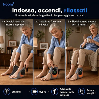 Palamot™ - Massaggiatore terapeutico per piedi 3-in-1 🇮🇹