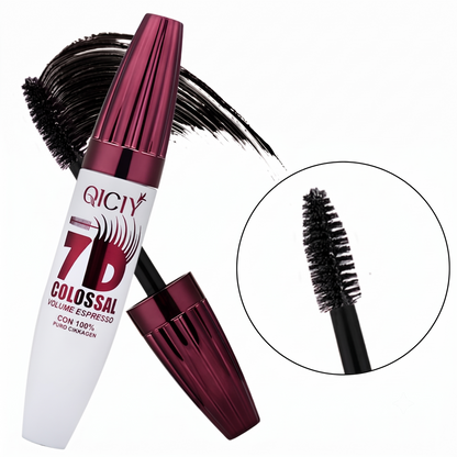Volume E Curl Mascara 7D Resistente 24 Ore Effetto Ciglia Finte