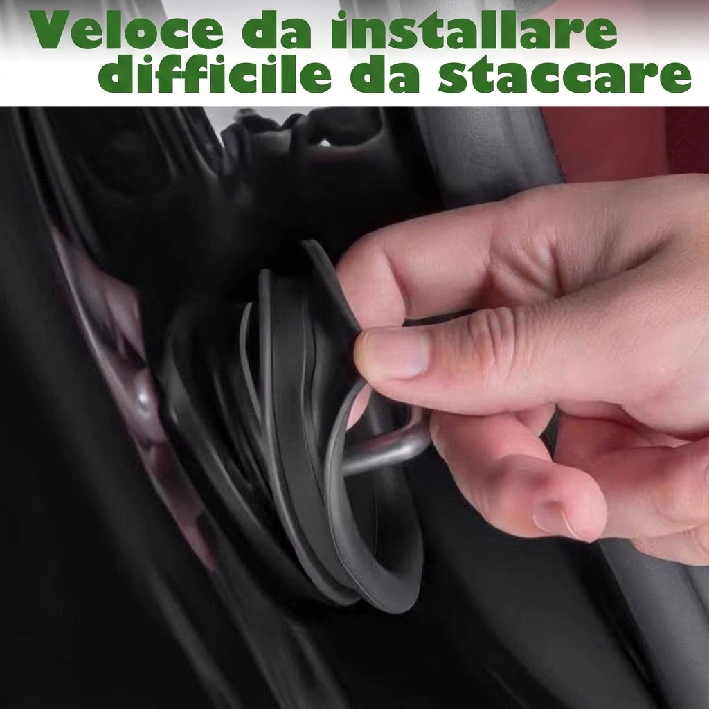 Confezione da 8 - Installazione Facile Copertura Serratura Porta Auto Autoadesiva