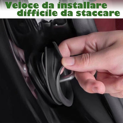 Confezione da 8 - Installazione Facile Copertura Serratura Porta Auto Autoadesiva