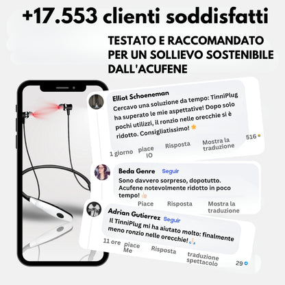 TinniPlug – Aiuto immediato per il sollievo dall’acufene