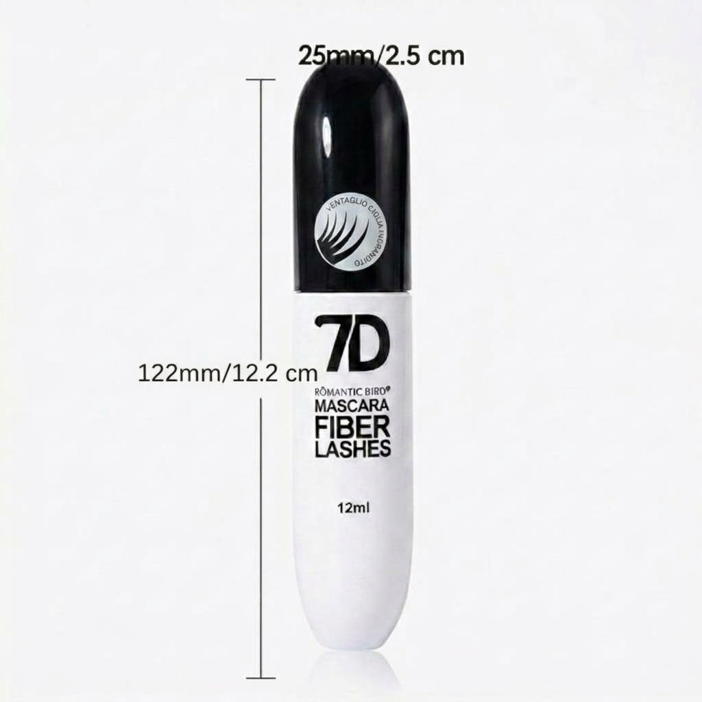 Volume e Lunghezza Mascara a Fibre di Seta Resistente all'Acqua