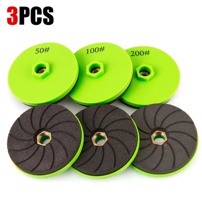 (Confezione da 3) - Lime per Smerigliatura 10.16 CM" con Carburo di Silicio per Piastrelle