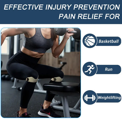 Supporto Ginocchio Patellare con Fascia per Dolore e Lesioni