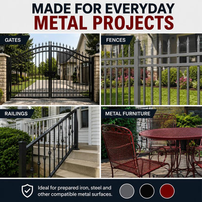 Protezione Antiruggine Vernice Metallica Resistente All'Esterno