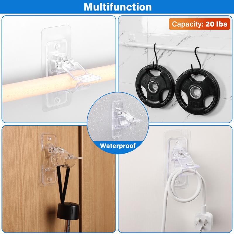 Installazione Facile Supporti Bastoni Tende Senza Fori
