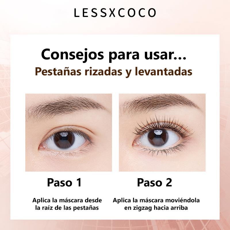 Lunga Durata Mascara Waterproof Effetto Ciglia Naturali Nero