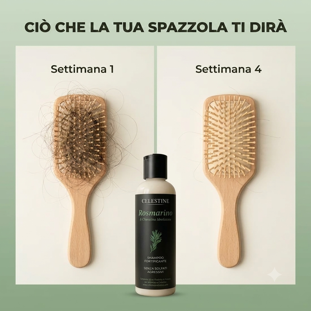 Celestine Shampoo al Rosmarino & Cheratina