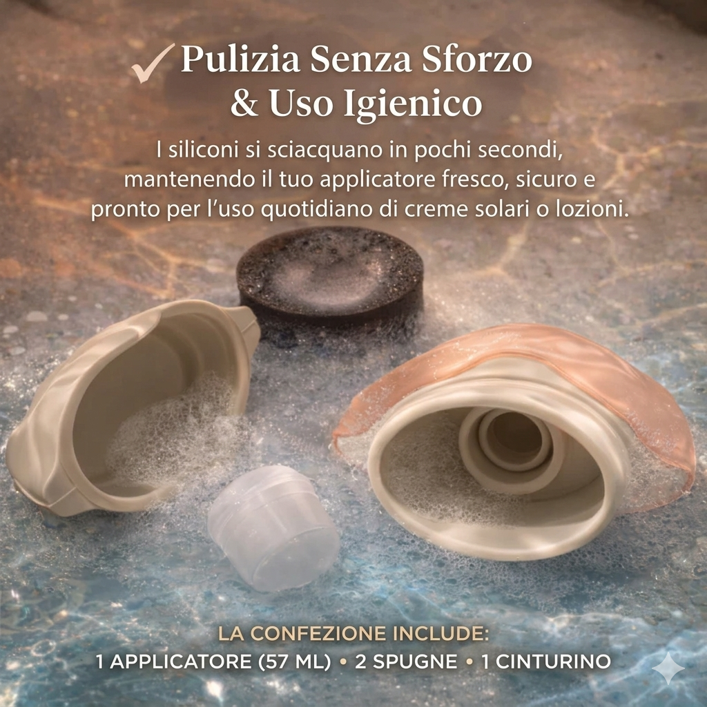 Applicatore di crema solare Marble
