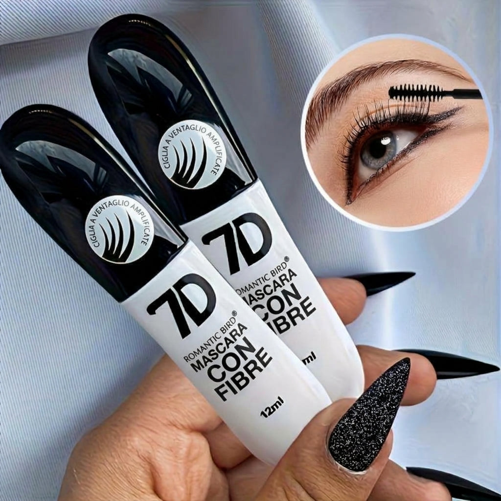 Volume e Lunghezza Mascara a Fibre di Seta Resistente all'Acqua
