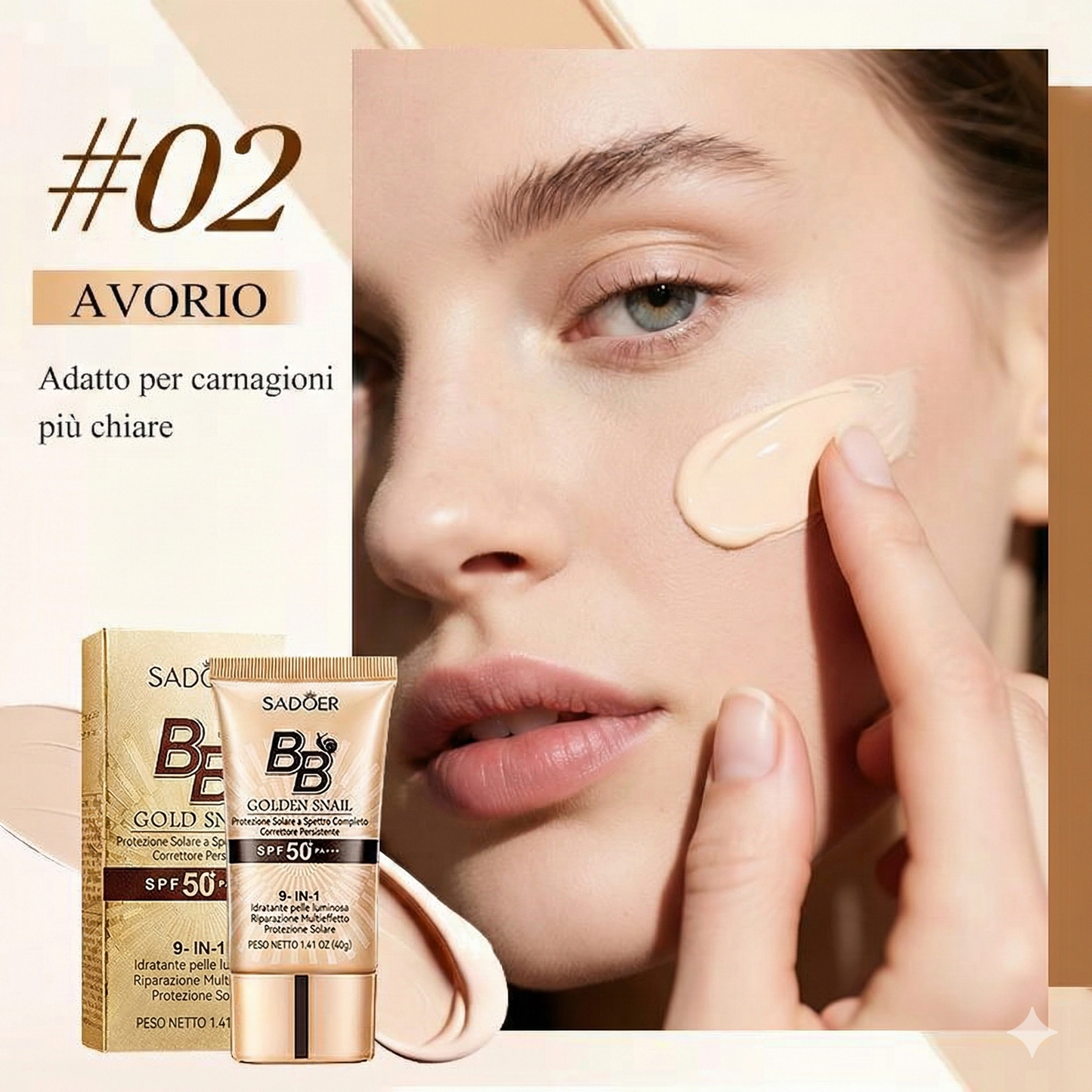 Snail BB Cream - Impermeabile