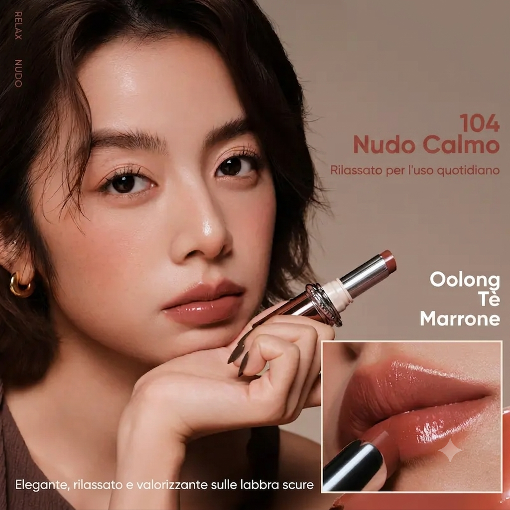 Rossetto Idratante Lunga Tenuta Con Olio Protettivo Waterproof