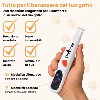 Palamot™ - Tosatrice di precisione per gatti