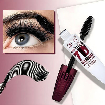 Lunga Durata Mascara Ciglia 7D Impermeabile Effetto Naturale