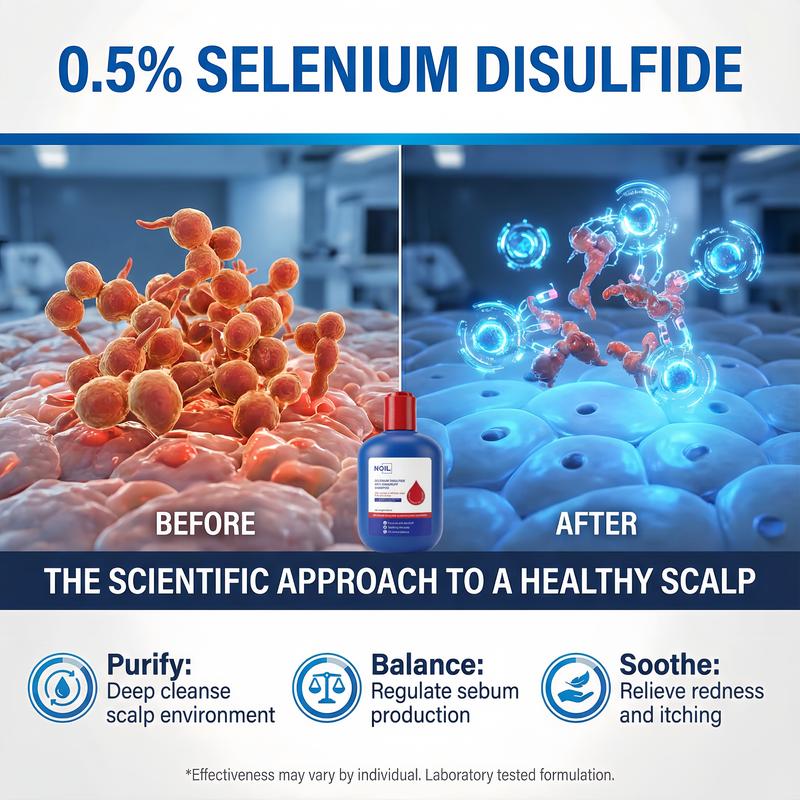 Controllo Olio Shampoo Antiforfora Delicato con Selenium