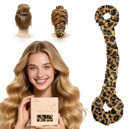 Bigodino Satinato Multiuso Per Capelli Grandi Con Scrunchie