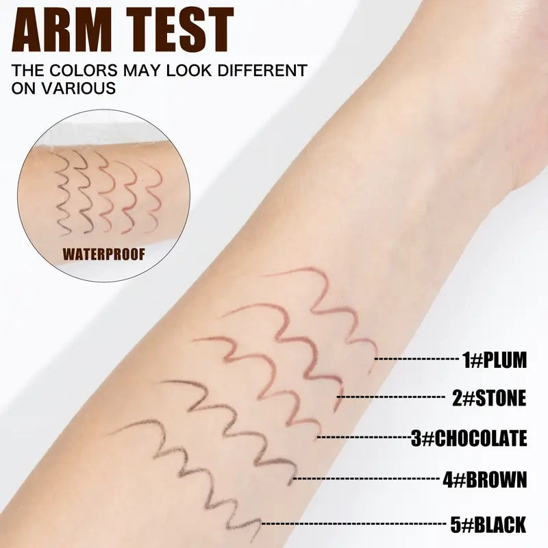 Trucco Occhi Matita Eyeliner Resistente a Sbavature Punta Morbida