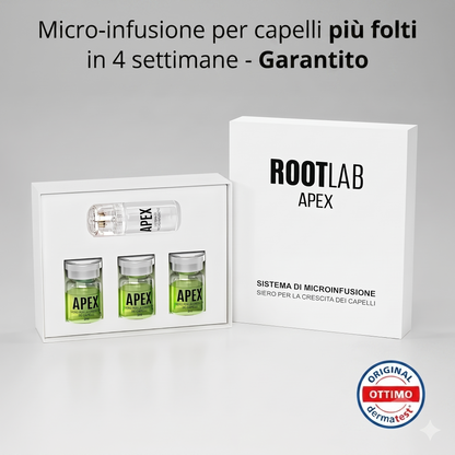 Sistema per la crescita dei capelli Apex