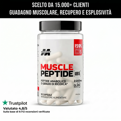 Dileucina, peptide muscolare 185 - 90 capsule