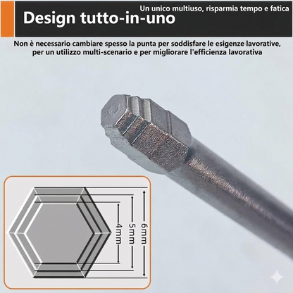 Precisione e Versatilità Set Punte Avvitatore con Asta Magnetica