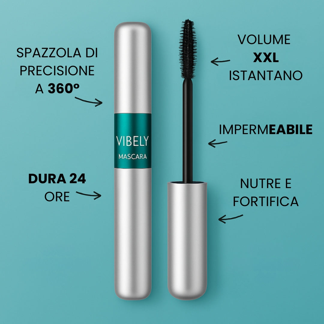 Mascara VIBELY 4D - Vegano e Biologico