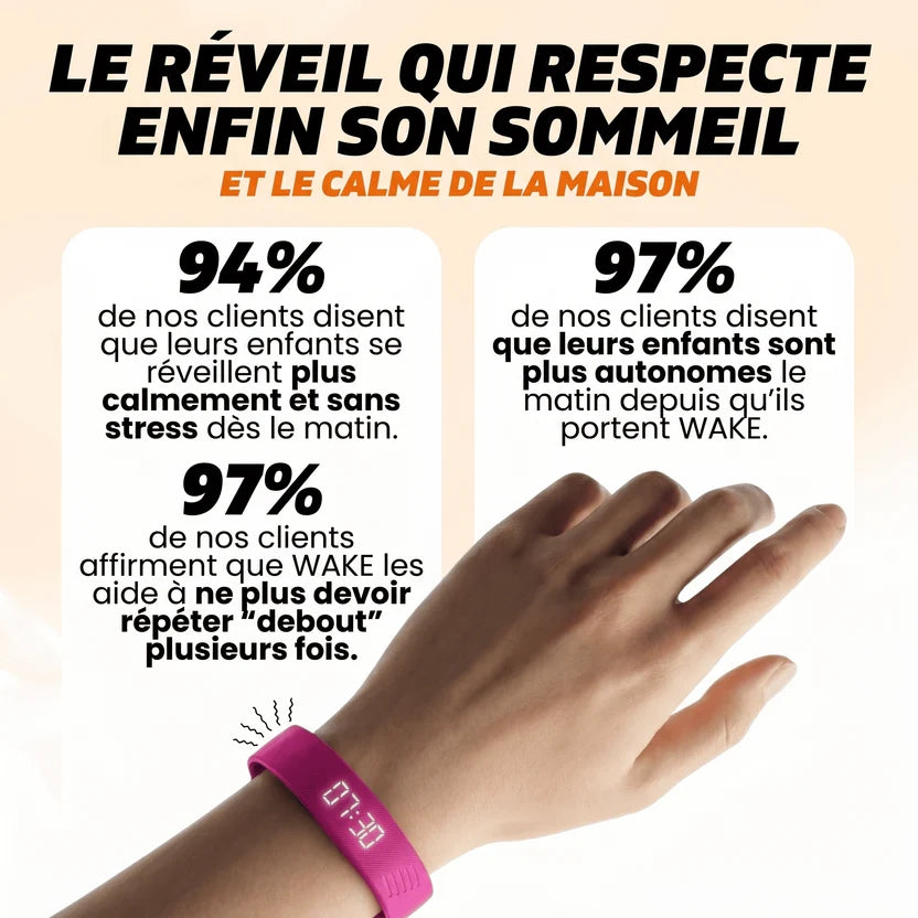 WAKE™ – La sveglia vibrante per bambini