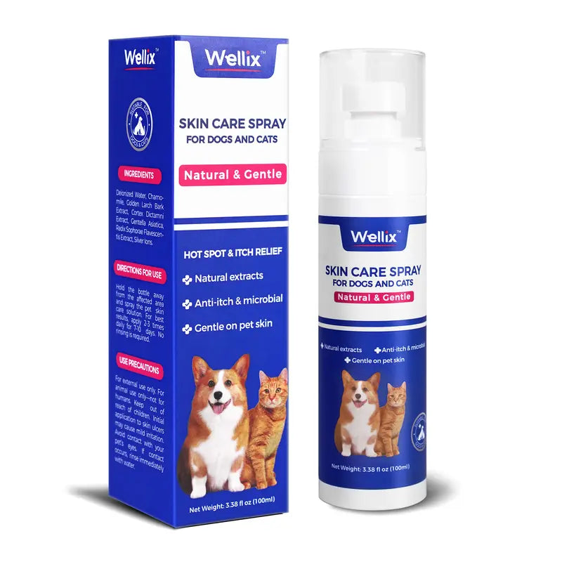 Sollievo Prurito Spray Animali Formula Vegetale 80ml